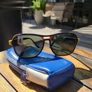 RARE Vintage 1976 Ray-Ban Olympic Edition Aviator 62mm B&L USA Sunglasses